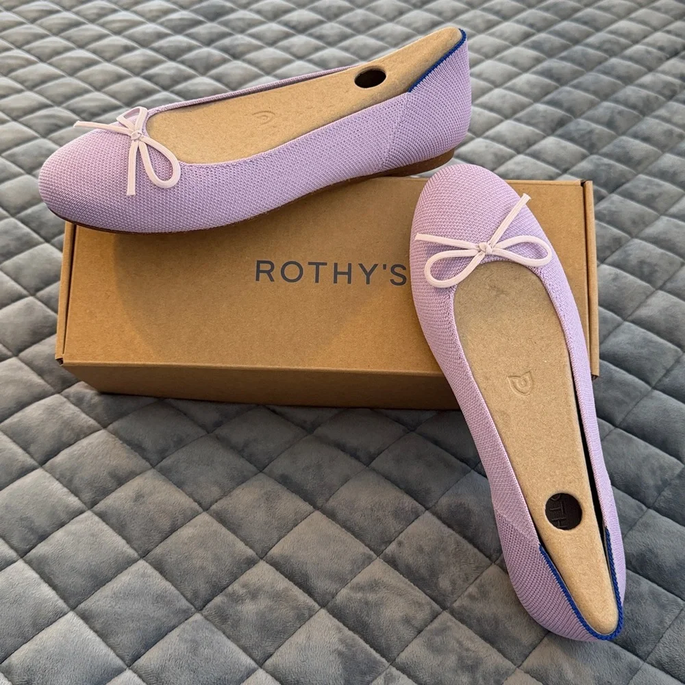 Rothy's Bellflower The Ballet Flat - Picture 3 of 4